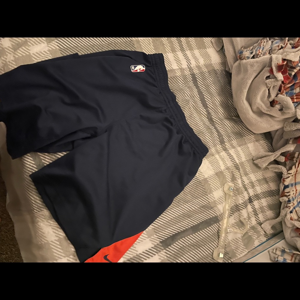 Nike nba thunder player only training shorts